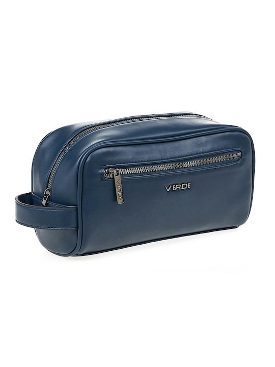 Verde Toiletry Bag in Blue color