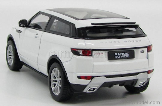 Welly Land Rover Range Evoque Φιγούρα Μοντελισμού Αυτοκίνητο Λευκή σε Κλίμακα 1:24