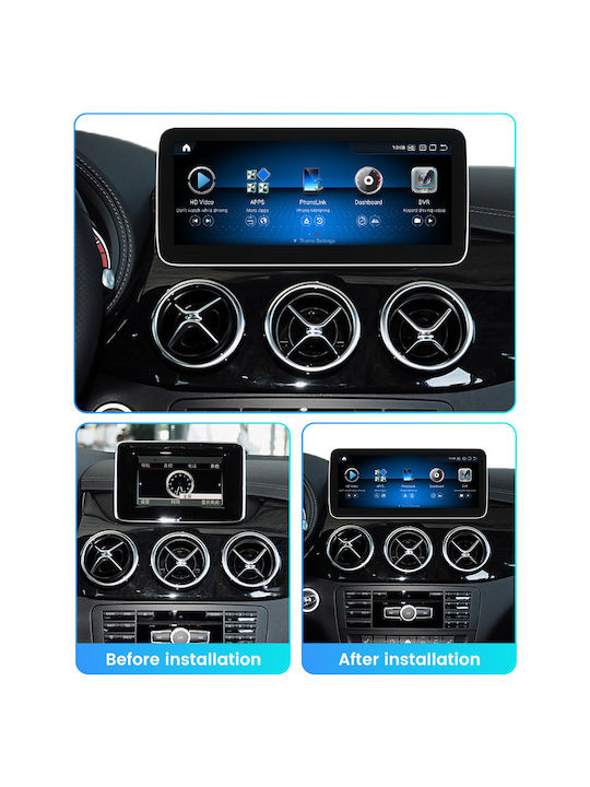 Carmedia Car Audio System for Mercedes-Benz B Class 2012-2015 with Touch Screen 10.25" Bluetooth USB Wi-Fi GPS Apple CarPlay Android Auto