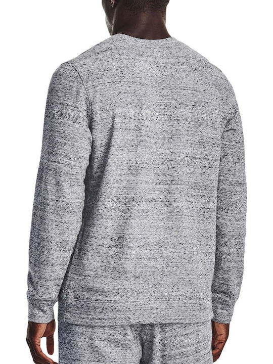 Under Armour Rival Terry Men's Athletic Long Sleeve Blouse Gray