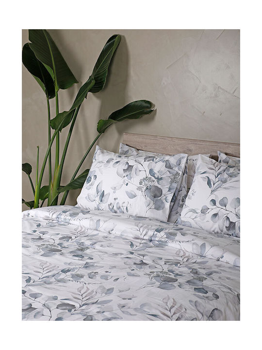 Sunshine Feelings 932 Kissenbezug-Set mit Umschlagumschlag Grey 932 50x70cm.