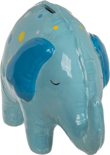 Money Box Ceramic Gray 21.5x10.5x14cm