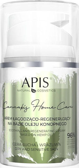Apis Natural Cosmetics Cannabis Home Care Light Cream Face Day 50ml