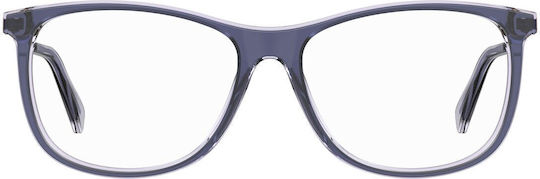 Moschino Women's Acetate Purple Prescription Eyeglass Frame MOL589 RY8