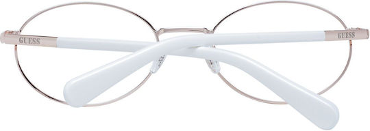 Metal Eyeglass Frame Silver GU8239-024
