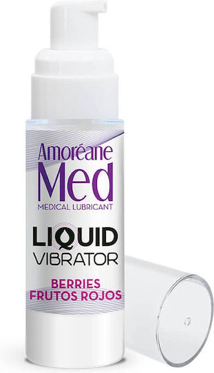 Amoreane Lubrifiant pe Bază de Apă pentru Vibrator Lichid, Fructe de Pădure, 30 ml