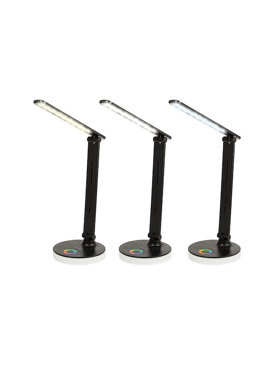 Blow LED Office Lamp Foldable in Black Color