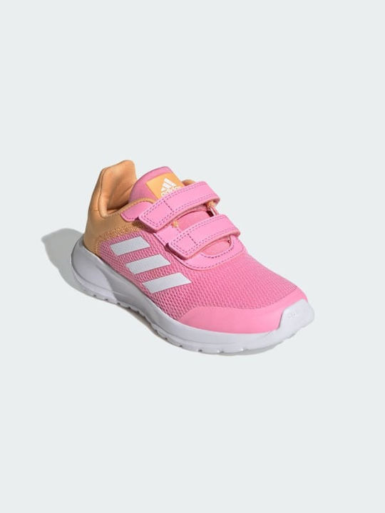 Adidas Kids Sports Shoes Running Tensaur Run with Velcro Pink