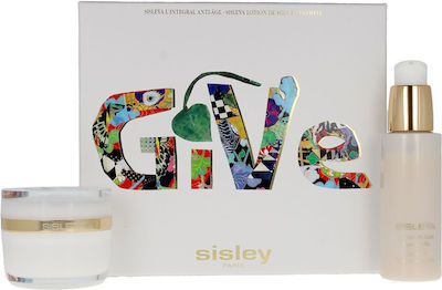 Sisley Paris L'integral Anti Age Skin Care Set for Αnti-ageing with Face Cream & Facial Lotion