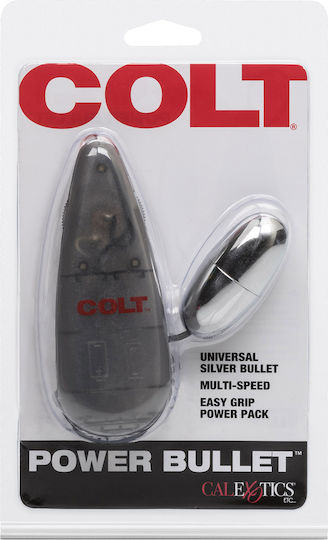 Colt Power Bullet Mini Vibrator Bullet 6cm Silber