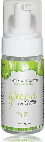 Intimate Earth Green Sex Toys Cleaner with Scent Tea Tree Oil 100ml