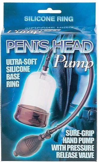 Seven Creations Penis Head Pump with Silicon Ring Pompa Penis Transparent