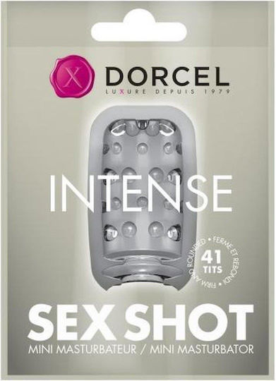 Dorcel Sex Shot Intense Dotted Penis Sleeve Clear 8cm