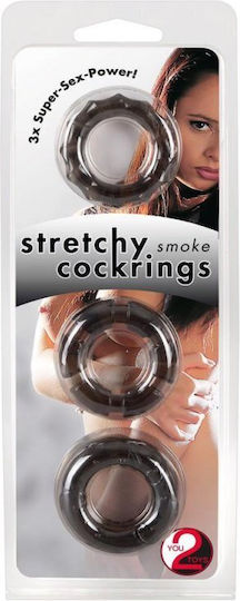 You2Toys Σετ Δαχτυλίδια Πέους Smoke 3τμχ 05220740000