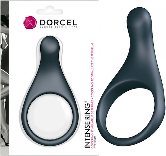 Dorcel Cockring Intense Ring Δαχτυλίδι Πέους Σιλικόνης Μαύρο 7010371