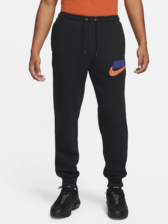 Sweatpants with Elastic Black