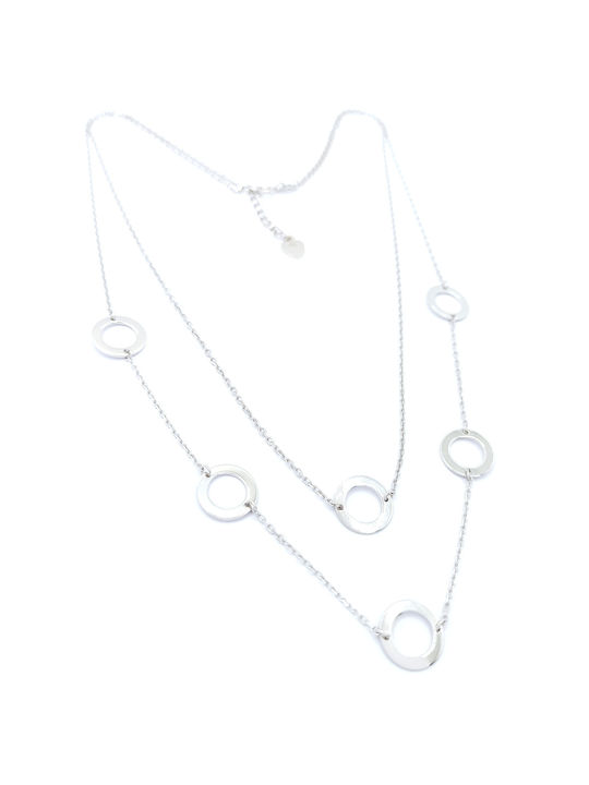 PS Silver Necklace Double from Silver