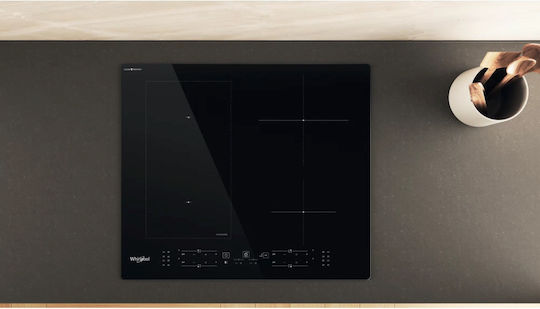 Whirlpool Επαγωγική Εστία Αυτόνομη με Λειτουργία Κλειδώματος 59x51εκ.