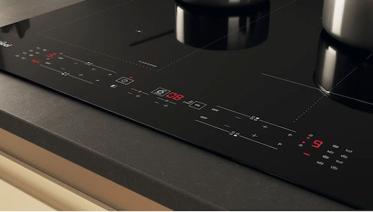 Whirlpool Επαγωγική Εστία Αυτόνομη με Λειτουργία Κλειδώματος 59x51εκ.