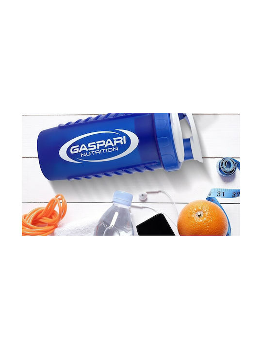 Gaspari Plastic Protein Shaker 770ml Blue