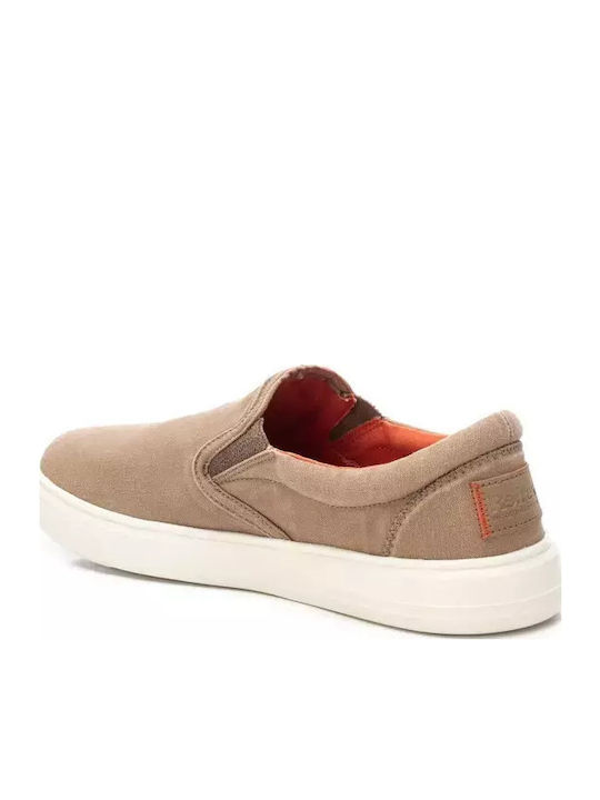 Πάνινα Ανδρικά Slip-On Καφέ