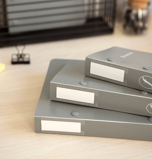 Filofax Κλασέρ για Χαρτί A5 Γκρι 1τμχ