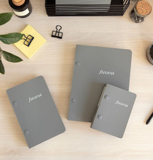 Filofax Κλασέρ για Χαρτί A5 Γκρι 1τμχ