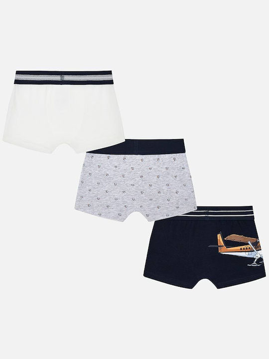 Mayoral Kids Boxers Set Gray 3pcs