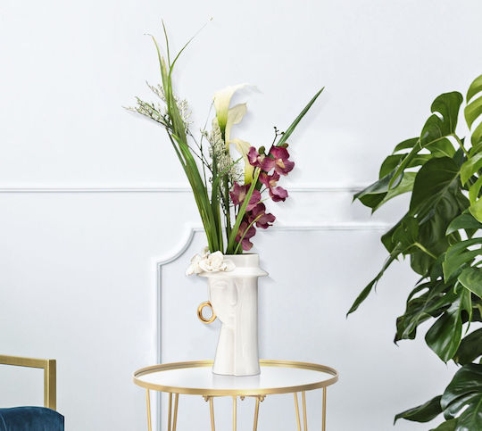 Mauro F Decorative Vase Gold 15x13.3x23.5cm