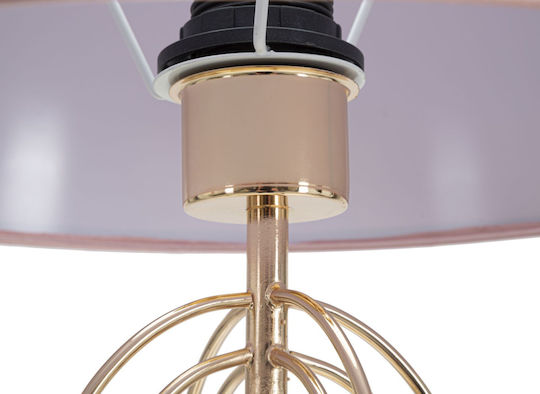 Mauro F Table Lamp with Gold Shade and Base