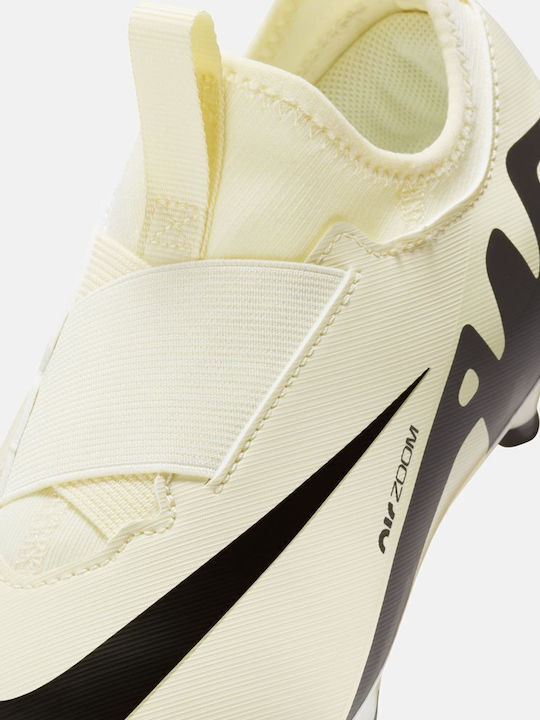 Jr Zoom Mercurial Vapor 15 Academy Mg Kids Molded Soccer Shoes Yellow