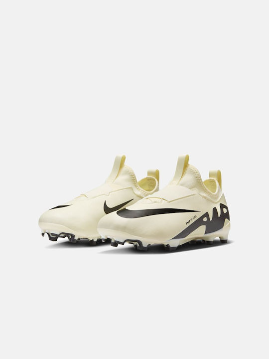 Jr Zoom Mercurial Vapor 15 Academy Mg Kids Molded Soccer Shoes Yellow