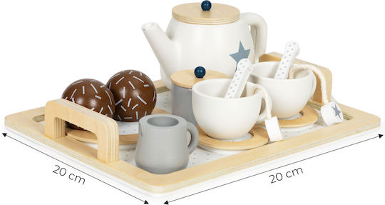 Ecotoys Teeservice-Spielzeug aus Holz