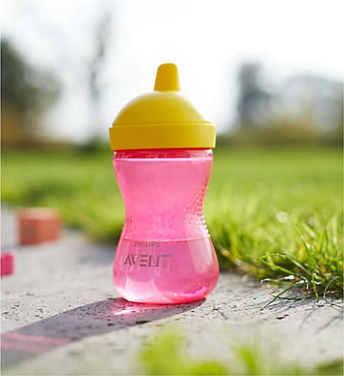 Philips Cana de antrenament pentru bebeluși Plastic Roz pentru 18m+m+ 300ml