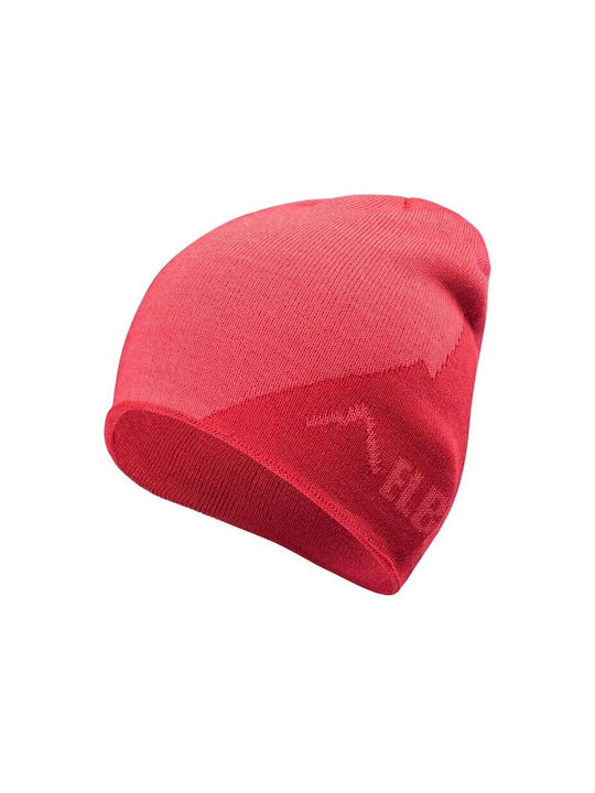 Elbrus Beanie Feminin Căciulă Tricotat în culoarea Roșu