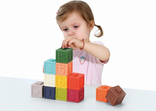 Eli Neli Montessori Εκπαιδευτικό Κουτί Montessori Educational Game Knowledge made of Wood for 1-3 Years Old