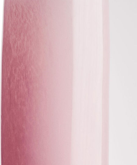 Butlers Glass Pink Vase Φ19xH25cm
