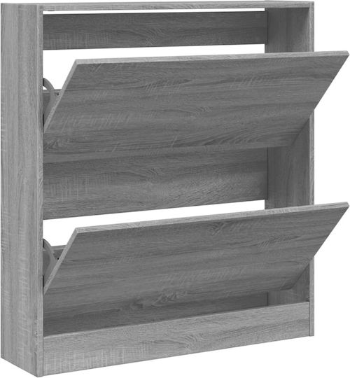 Holz Schuhschrank 80x21x87.5cm