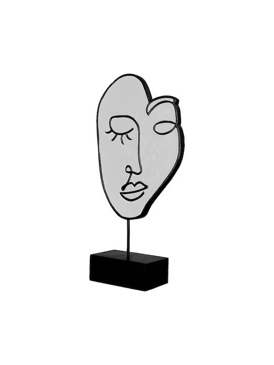 ArteLibre Διακοσμητική Προτομή Πολυρητίνης 7x19x36.5cm