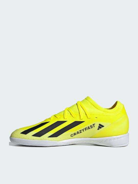 adidas X Crazyfast League Футболни Обувки Зала Team Solar Yellow 2 / Core Black / Cloud White