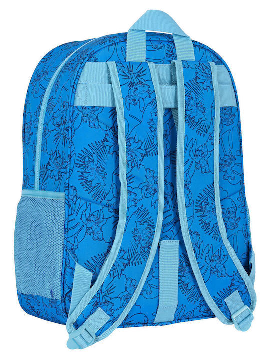 Stitch School Bag Backpack Kindergarten in Blue color