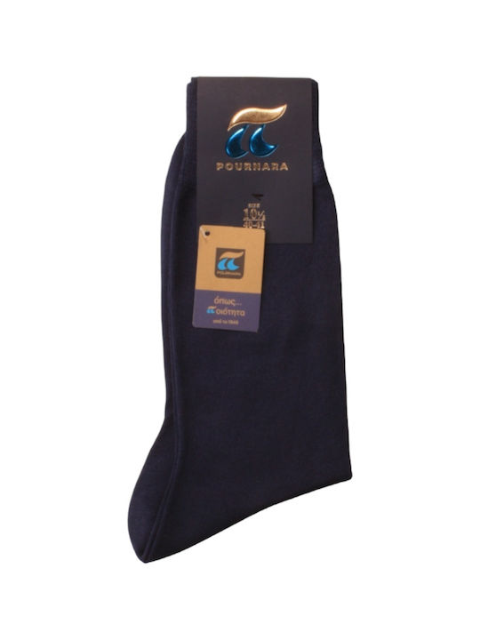 Pournara Premium Basic Men's Socks BLUE