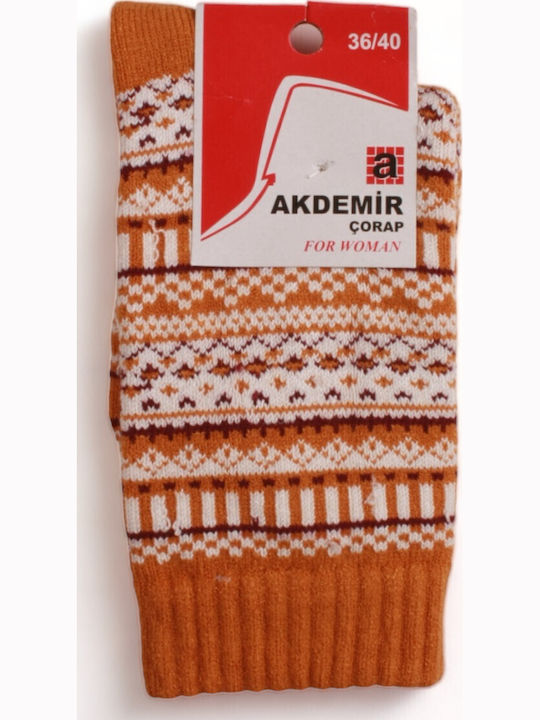 Pro Socks Femei Șosete cu Model Yellow 1Pachet Pro Socks Femei Șosete cu Model Yellow 1Pachet