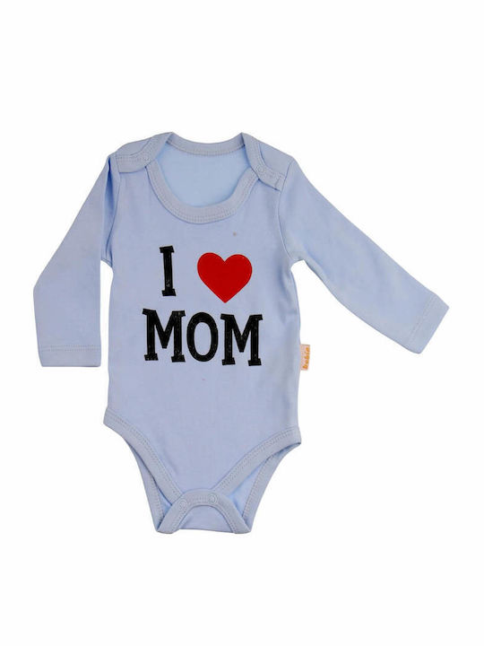 Lullaby Baby Bodysuit Light Blue