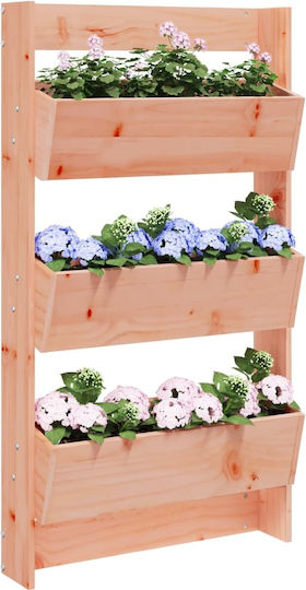 vidaXL Planter Box Plastic Masif Pseudo-Chuga 60x18.5x110cm.