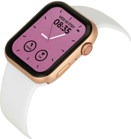 Thorton Klok 45mm Smartwatch (Gold White)
