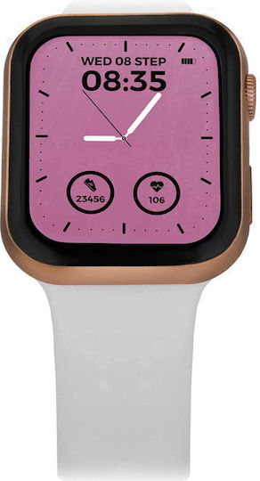 Thorton Klok 45mm Smartwatch (Gold White)