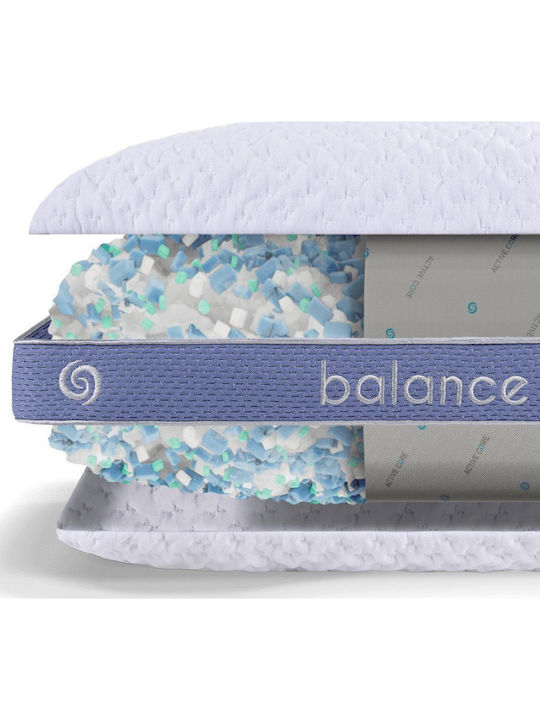 Bedgear Balance Cuddle Curve Μαξιλάρι Ύπνου Memory Foam Ανατομικό 51x66x16.5cm