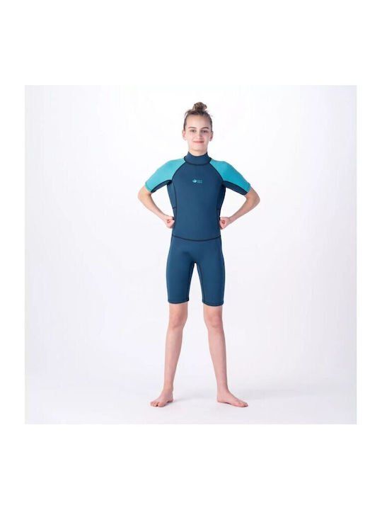 Aquawave Jr Παιδικό Μαγιό Ολόσωμο Navy Μπλε