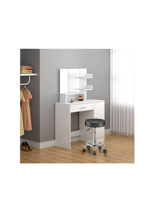 Scaun de Birou cu spătar Negru 45x37x65cm